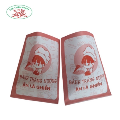 TÚI GIẤY ĐỰNG BÁNH TRÁNG NƯỚNG - IN SẴN